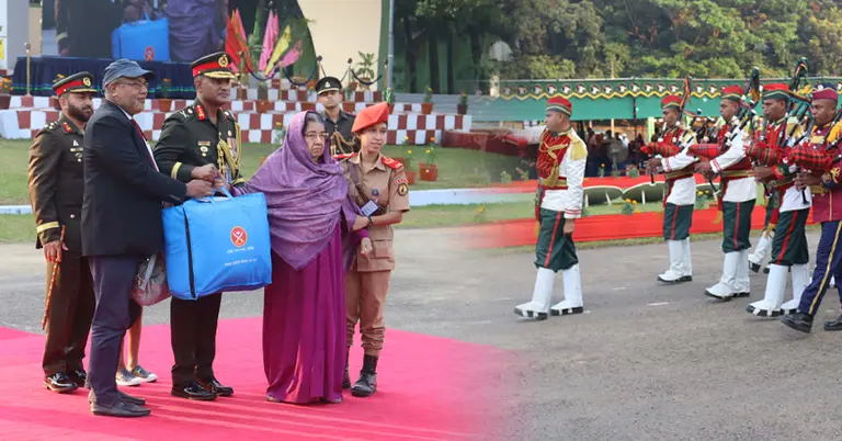 মুক্তিযোদ্ধা ও শহীদ পরিবারের প্রতি শ্রদ্ধা
